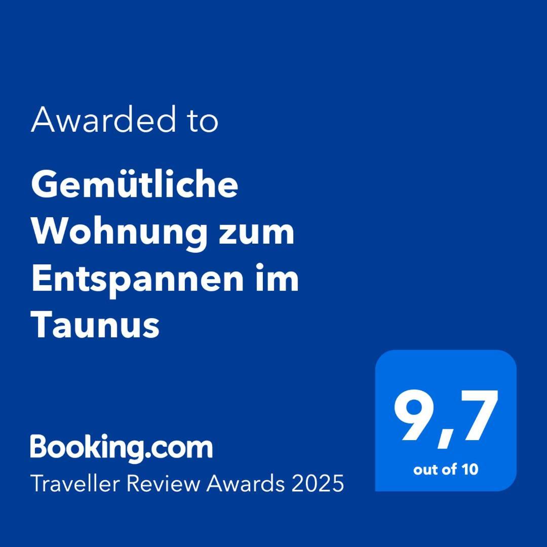 Gemuetliche Wohnung Zum Entspannen Im Taunus Grävenwiesbach 외부 사진